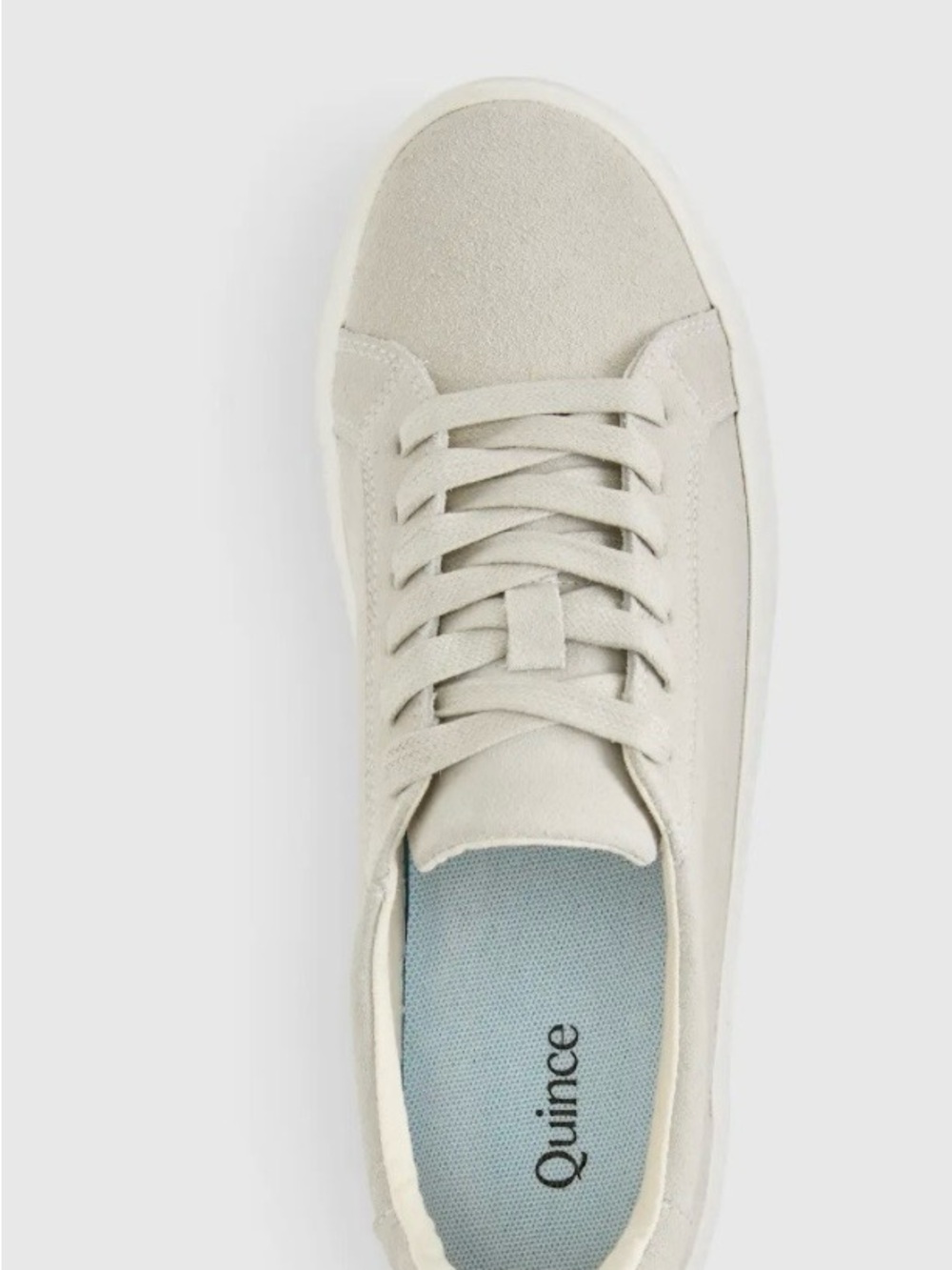 Casual Women's Suede Low-Top Sneakers in Almond - Picture 3 of 8